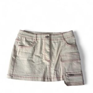 Women's Casual Tan Skort with Pockets